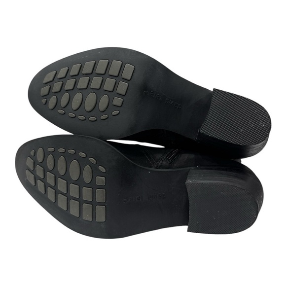 David Tate Baya Western Bootie black leather size 7 M - Picture 10 of 12